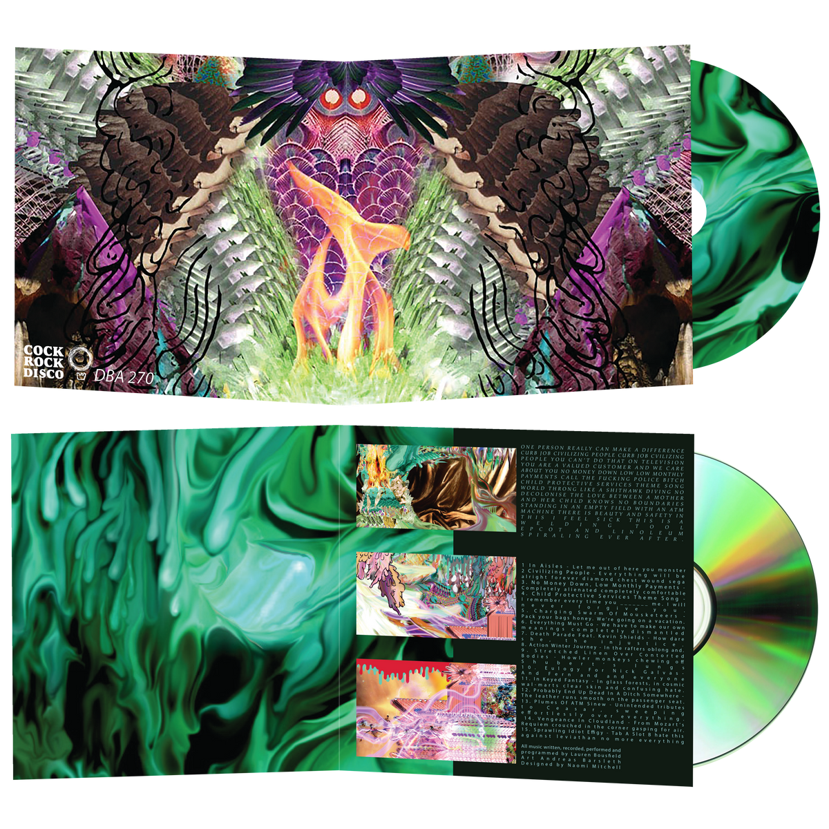 NERO'S DAY AT DISNEYLAND 'from rotting fantasylands' cd – DeathbombArc