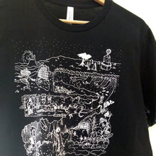 Load image into Gallery viewer, DUNGEONS & DEATHBOMBS - Short-Sleeve Black Unisex T-Shirt