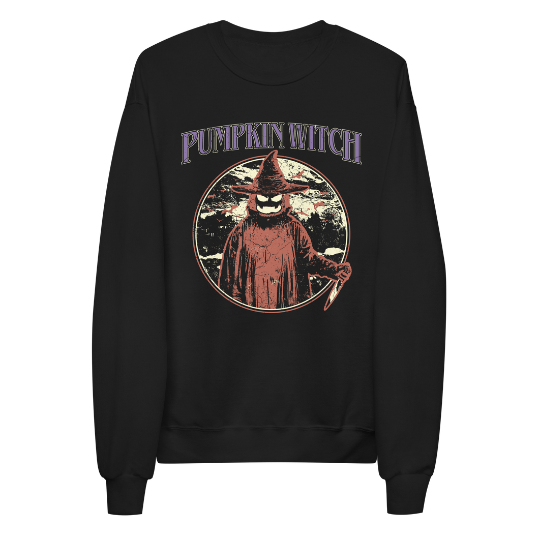 THE RETURN OF THE PUMPKIN WITCH fleece sweatshirt