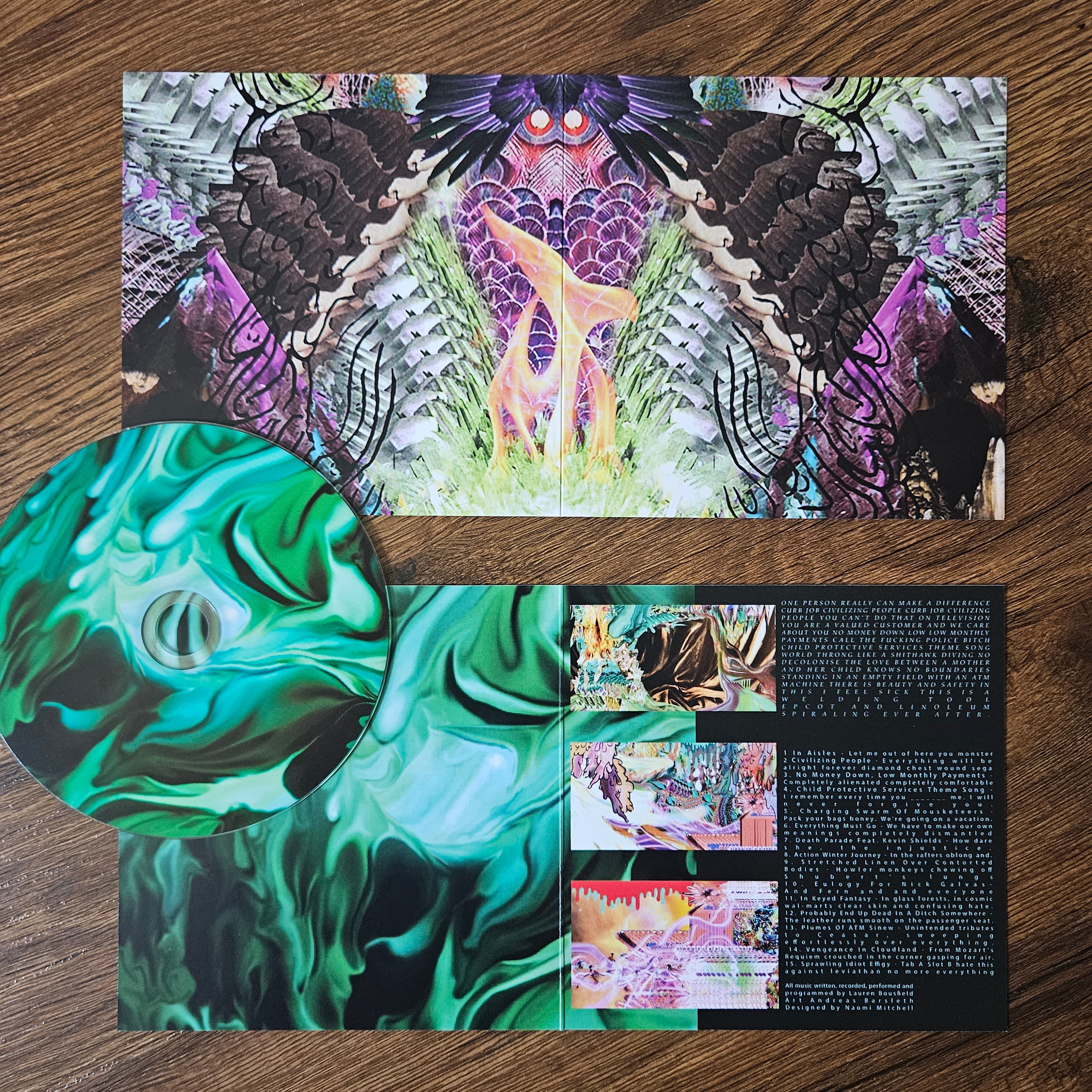 NERO'S DAY AT DISNEYLAND 'from rotting fantasylands' cd – DeathbombArc