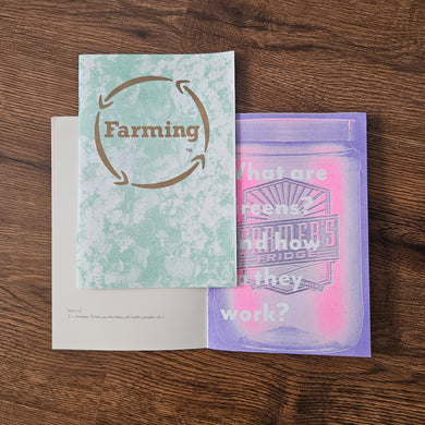 NIA EASLEY 'farming' risograph zine