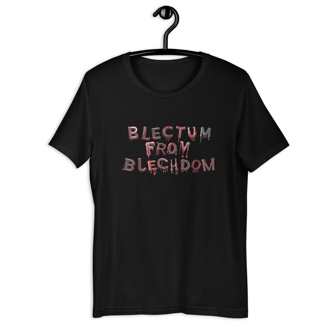 BLECTUM FROM BLECHDOM bloody logo tees