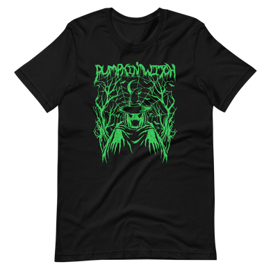 PUMPKIN WITCH deathbomb exclusive tee (Green Edition)