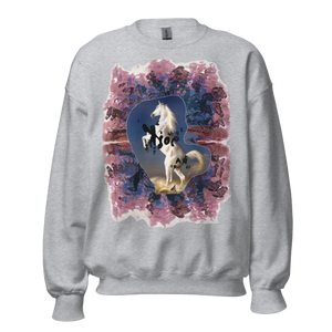 ROSE FOR BOHDAN 'let the universe howl' sweatshirts
